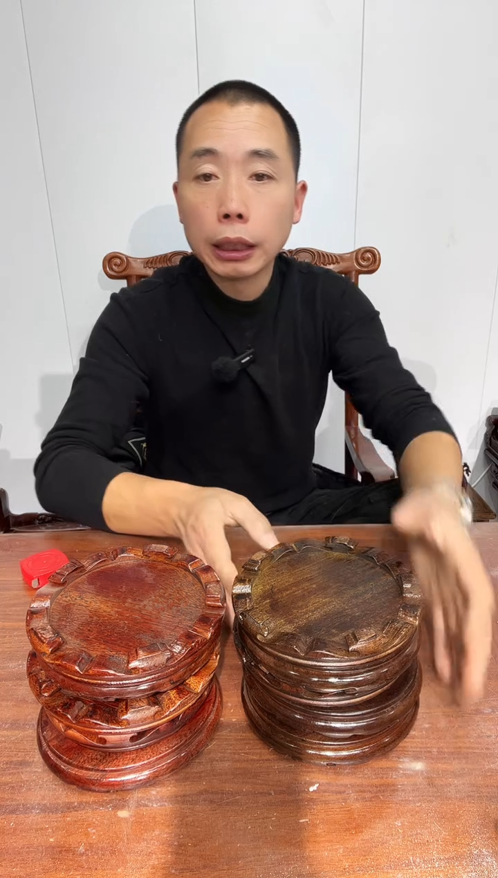 木用****8瑕疵处理非花整木红圆14*15*2.6   5个