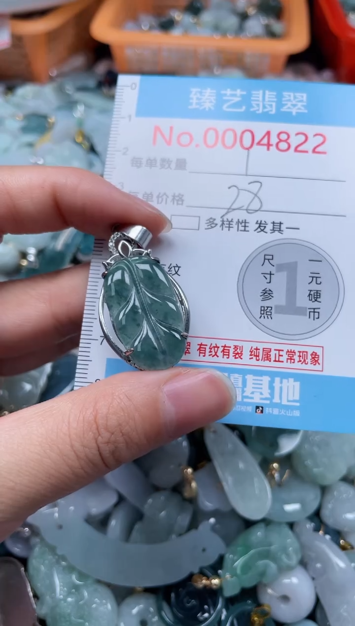 颈饰未镶嵌翡翠4822