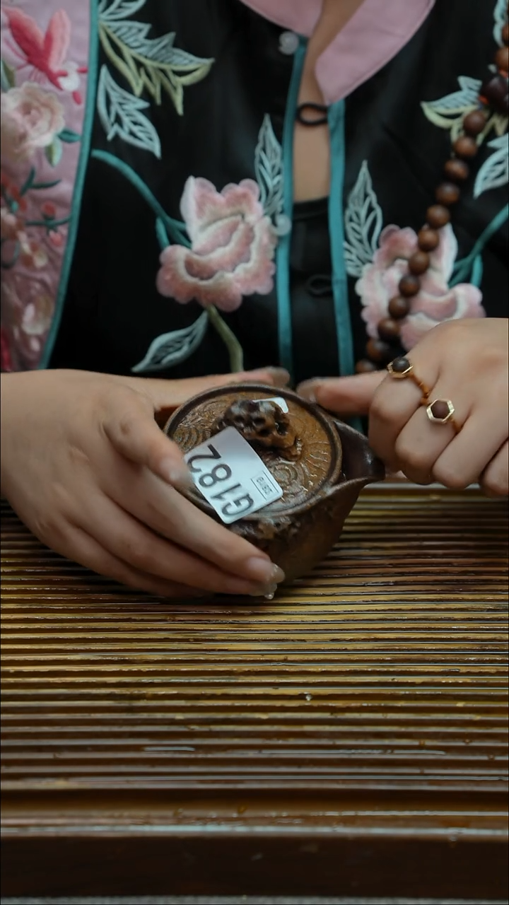 万古烧粗陶手工茶具