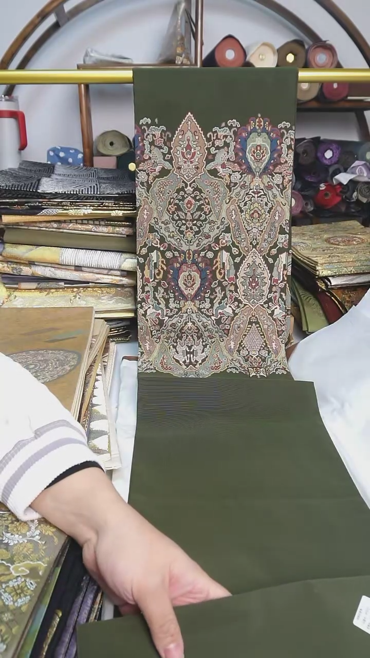 【闪购商品】织绣51两通打籽绣刺绣