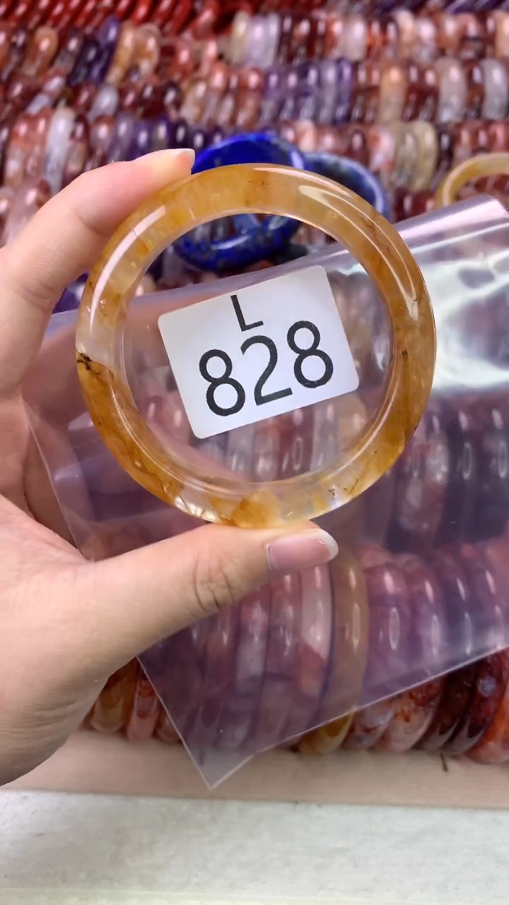 【闪购商品】水晶水晶手镯L未镶嵌824-56