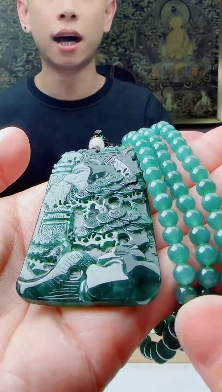 【闪购商品】翡翠颈饰未镶嵌111111111