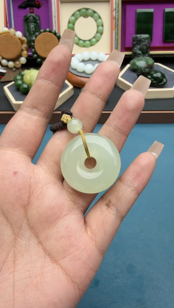 未镶嵌和田玉挂件sdklm