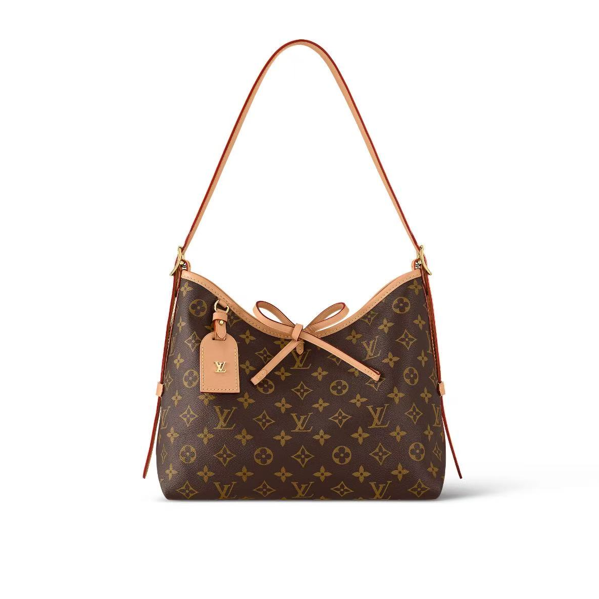 99新 LouisVuitton/路易威登 经典老花carryall小号芯片款/夏夏