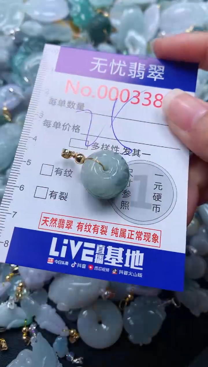 颈饰未镶嵌翡翠3385