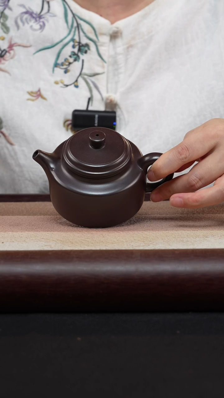 【闪购商品】紫砂茶壶德钟-紫茄泥-MH-1643