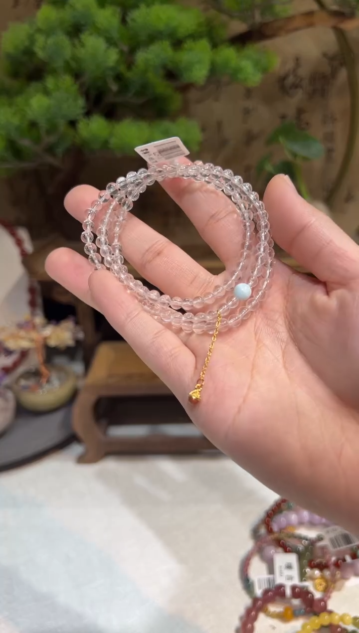 未镶嵌手链水晶手饰@@