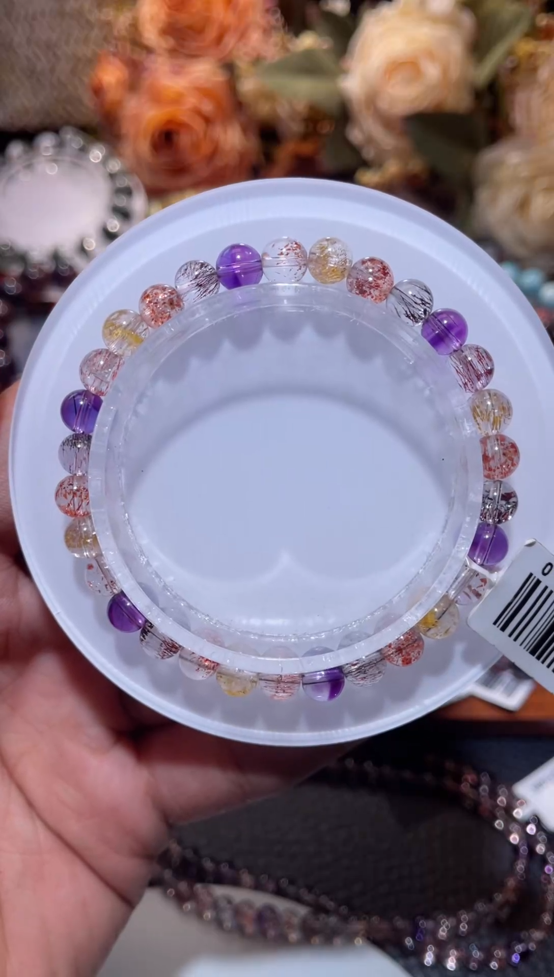 未镶嵌手链水晶仙女超七6m+