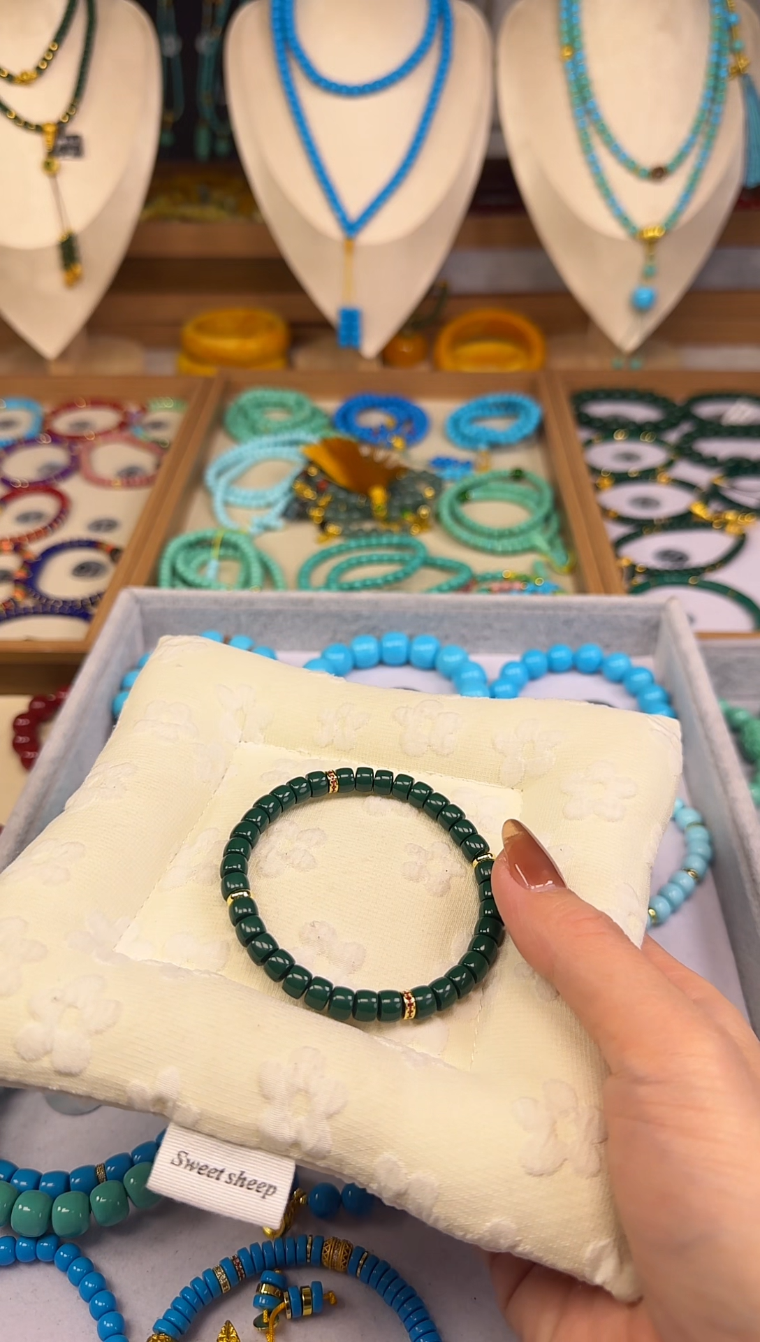 大漆工艺品手串/手链汀禾珍品——55