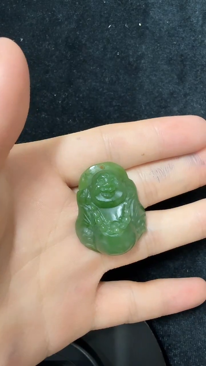 和田玉未镶嵌吊坠(不含链)113克重14.5