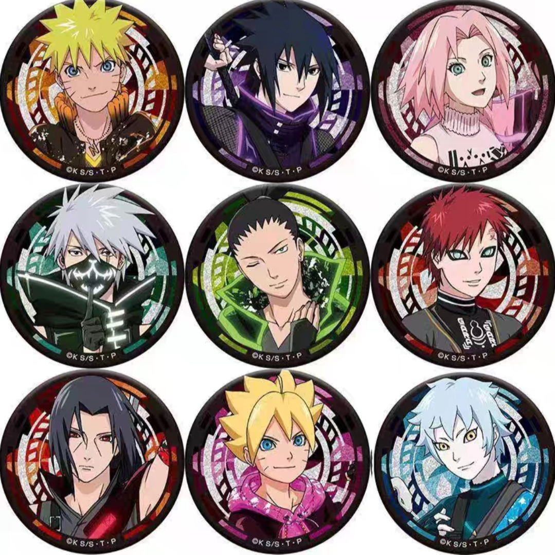 日谷正版《火影忍者》赛博朋克系列徽章（代拆）