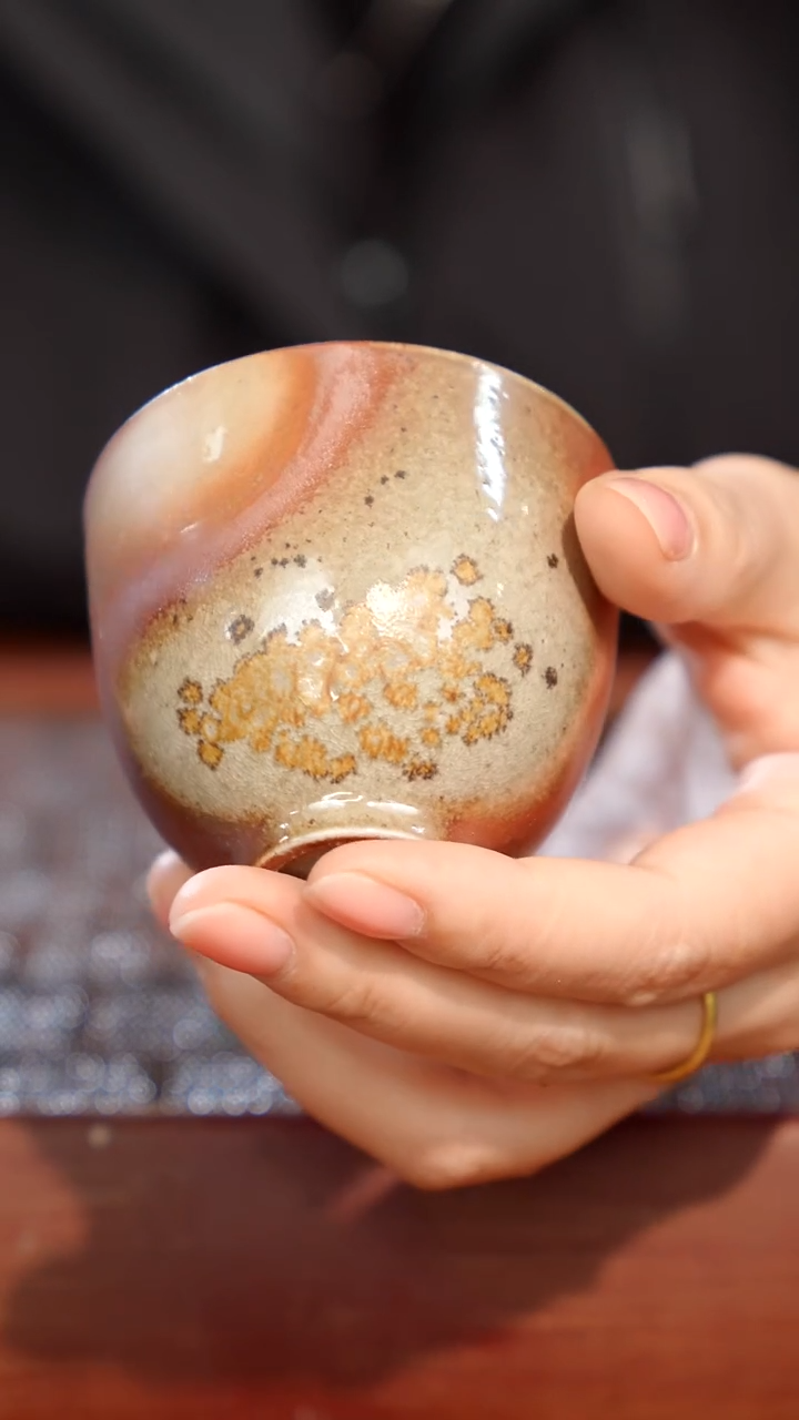 陶瓷奢瓷/瑞寅柴烧茶器（杯子）0963