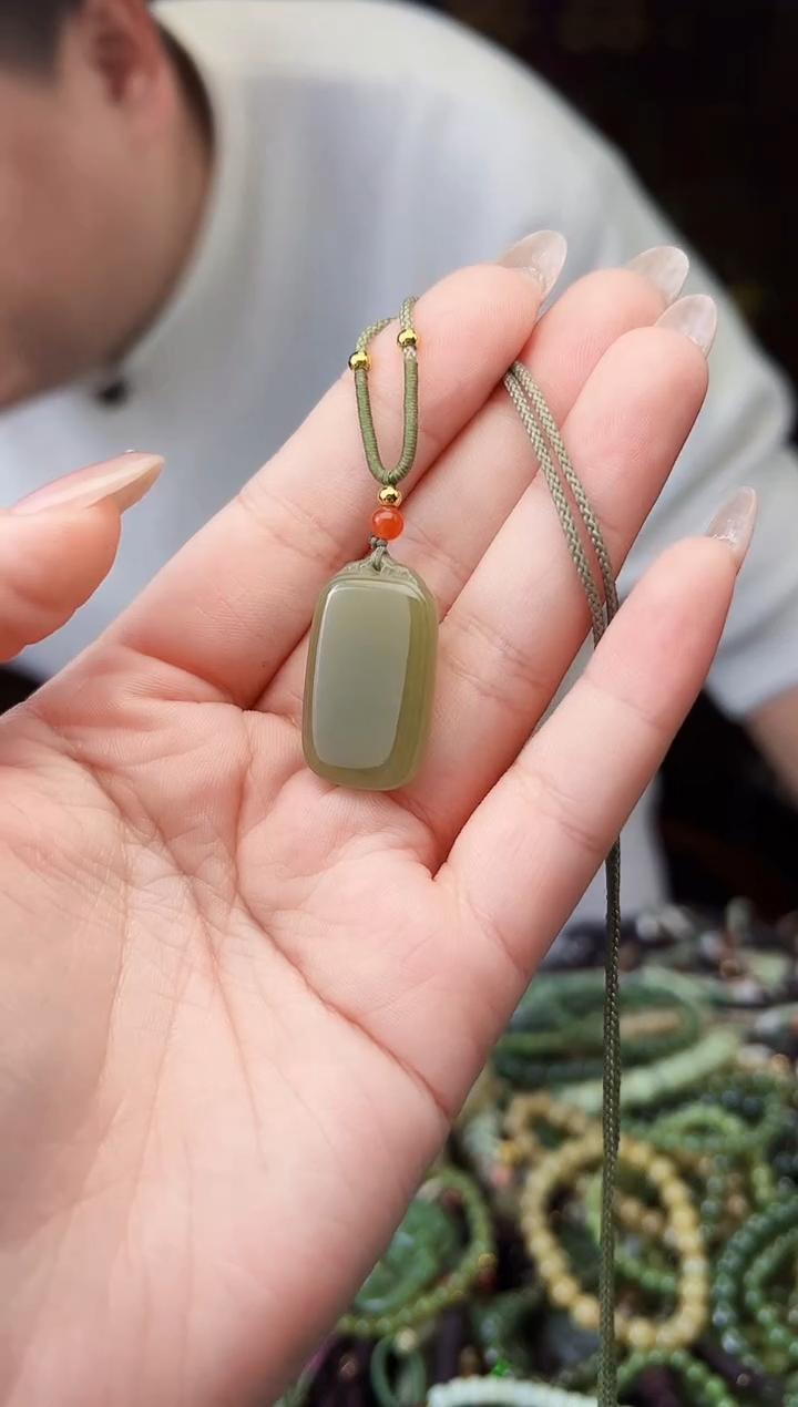 颈饰未镶嵌和田玉多样性发货拍一发一