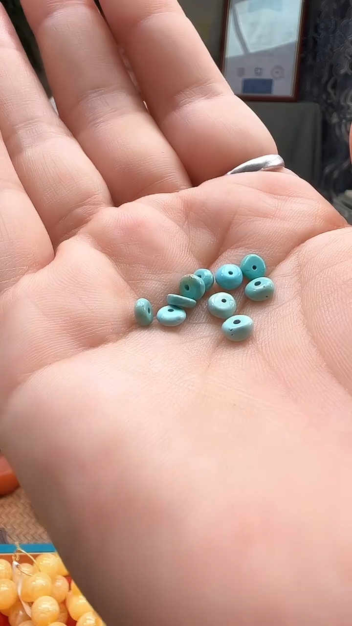 裸石琥珀未镶嵌原矿高瓷天然无优化隔片10片一组