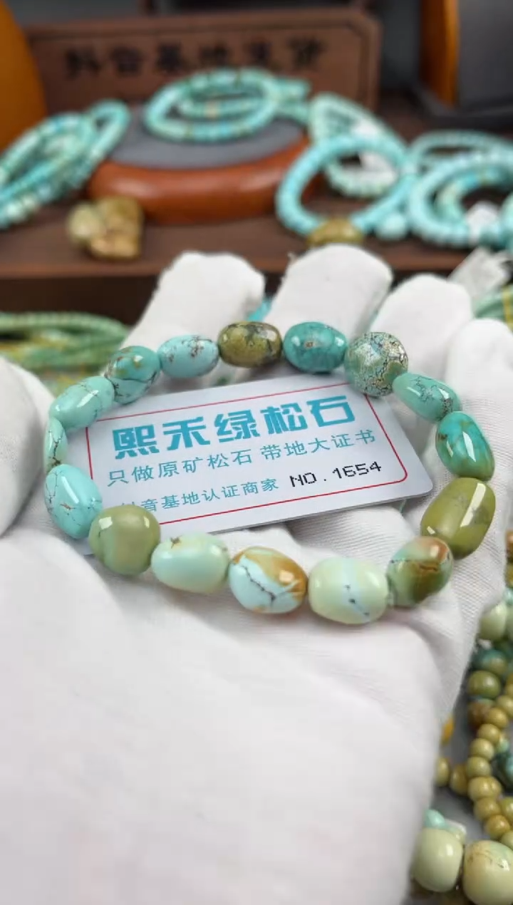 绿松石未镶嵌松石1654