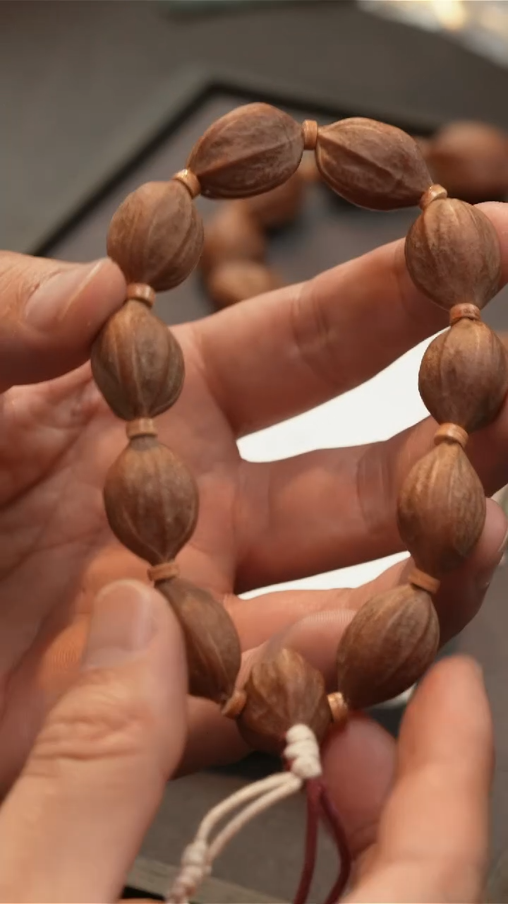 橄榄核手串/手链30年老铁核15-23