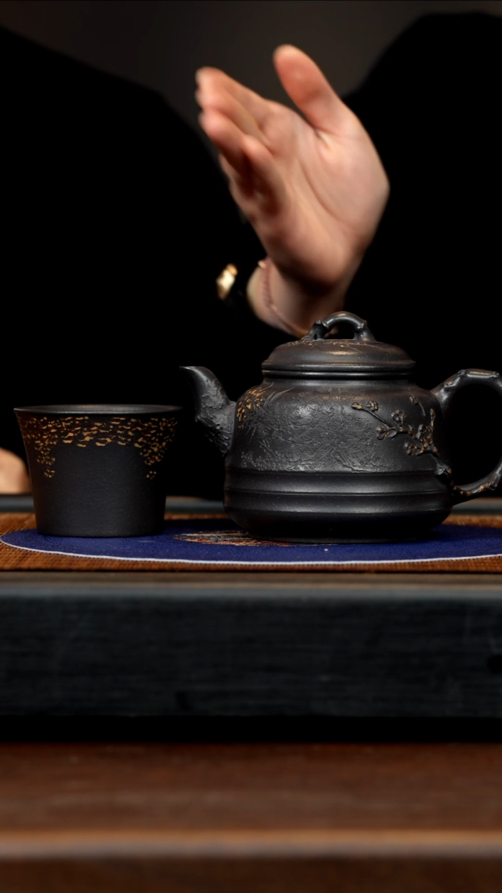 【闪购商品】紫砂茶壶ZXJ 天青 三友 380cc