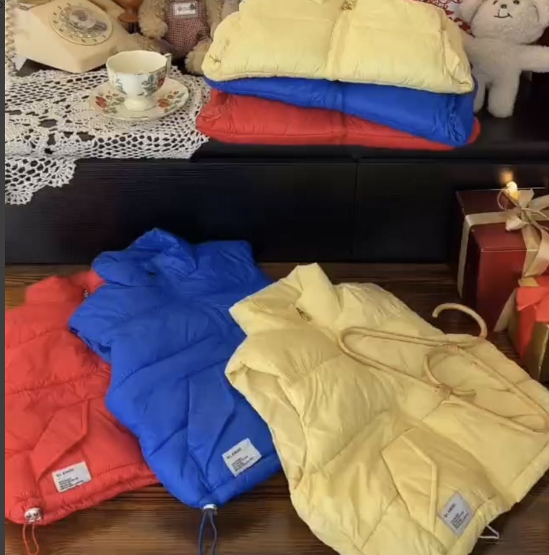 736小希娜娜马甲加厚棉服冬款1