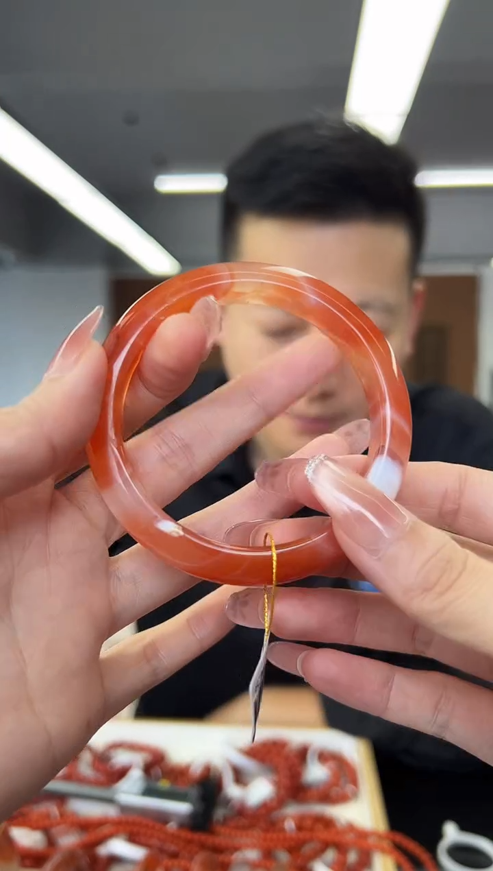 未镶嵌手链南红玛瑙A17南红手镯57圈口