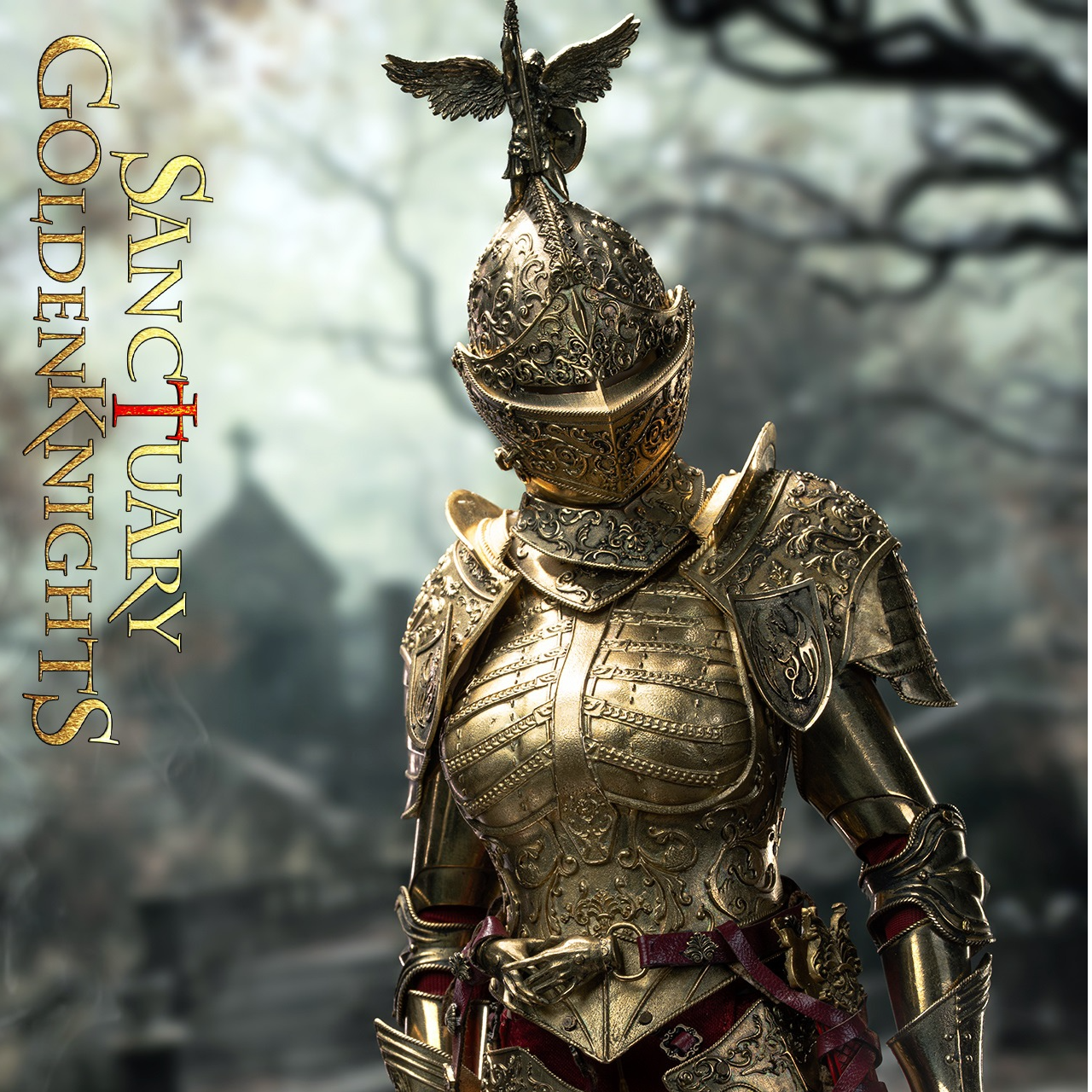 COOMODEL正版预售1/6剑乱风云 圣殿黄金守卫 黄铜版& 白铜版 