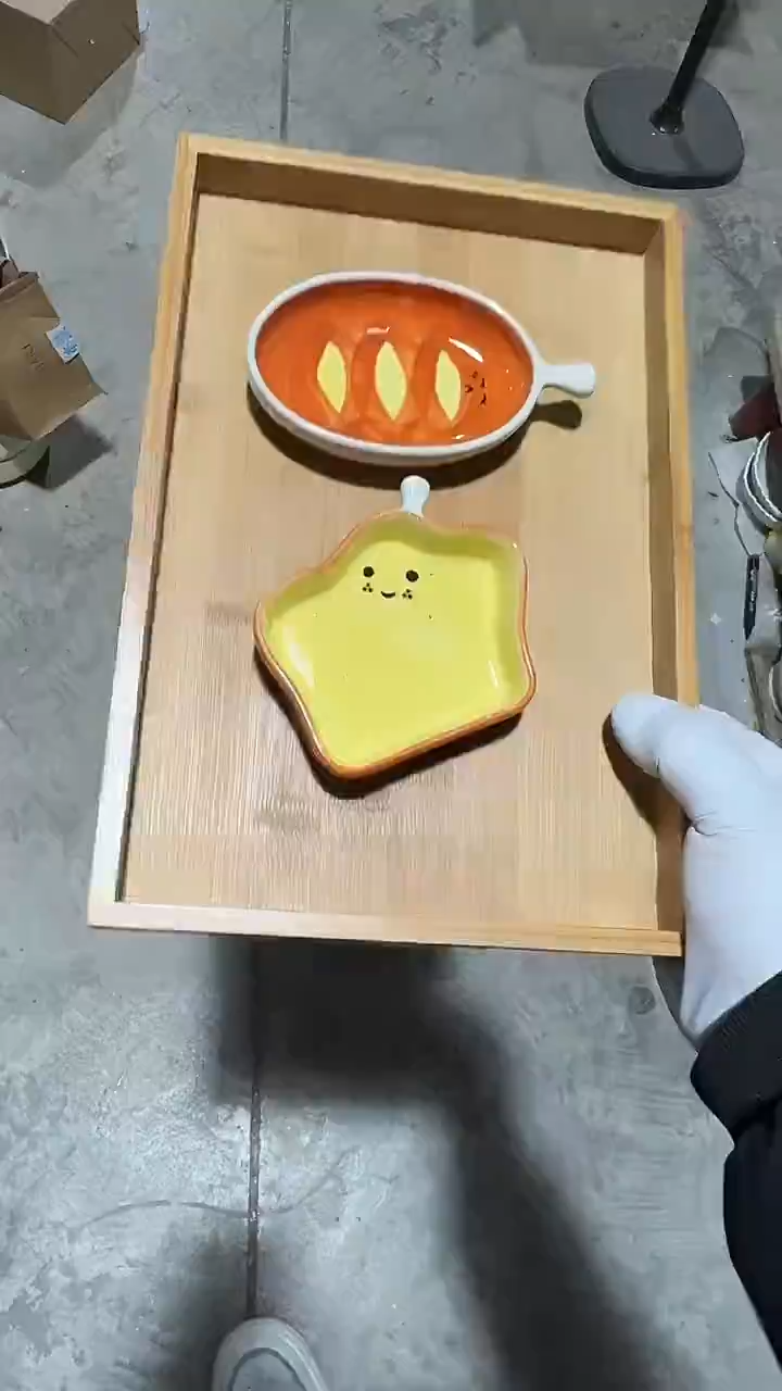 陶瓷2个小碟子微瑕 凑满20元包邮