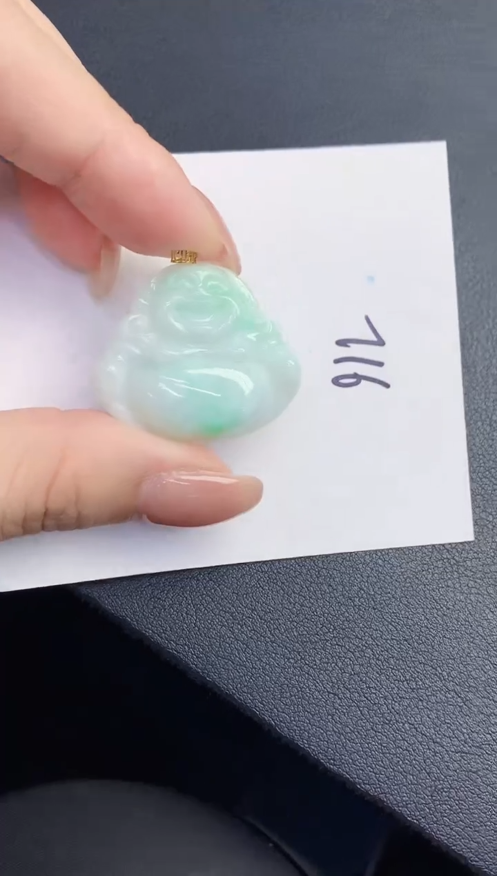 【闪购商品】翡翠颈饰18K金镶嵌0000000000