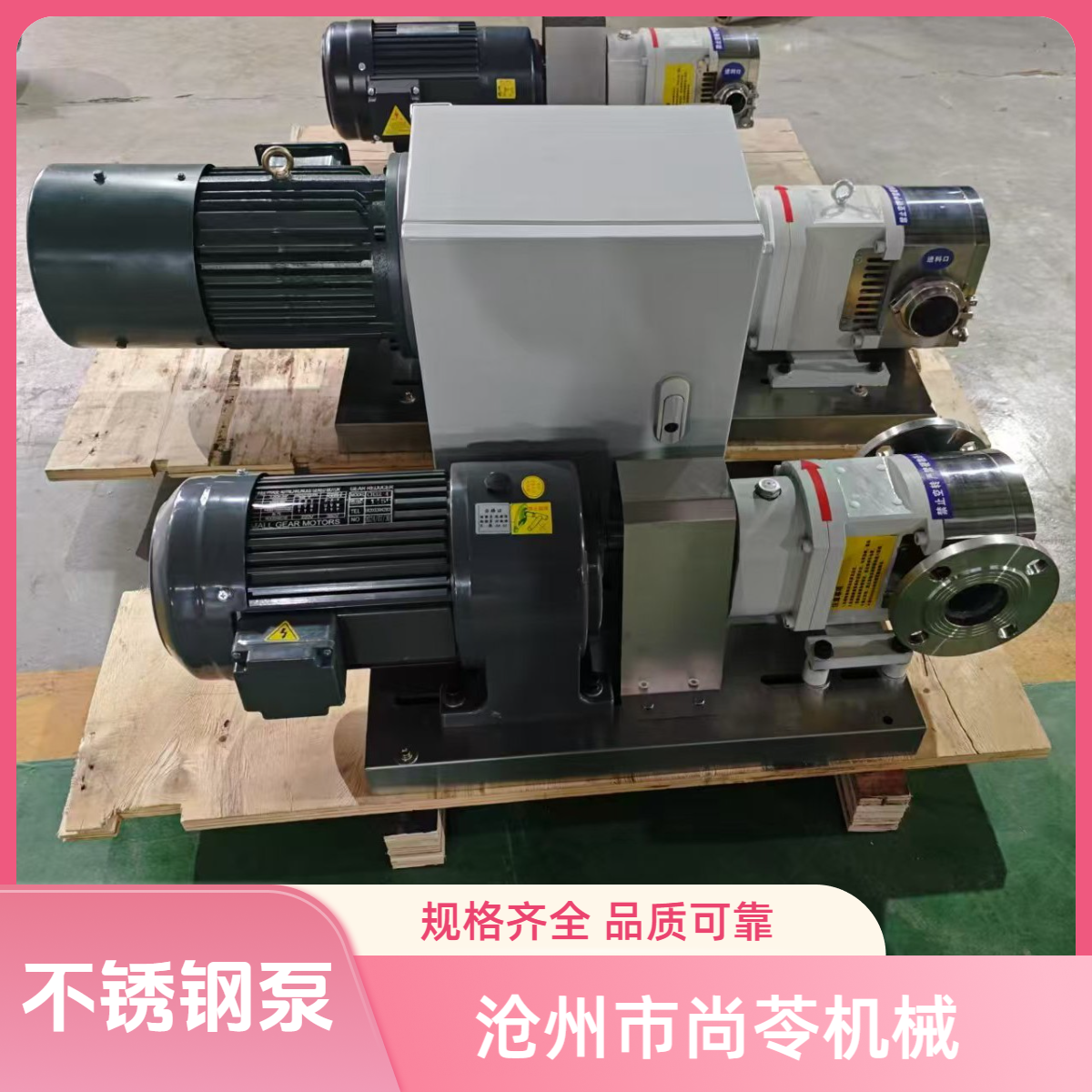 食品不锈钢凸轮转子泵