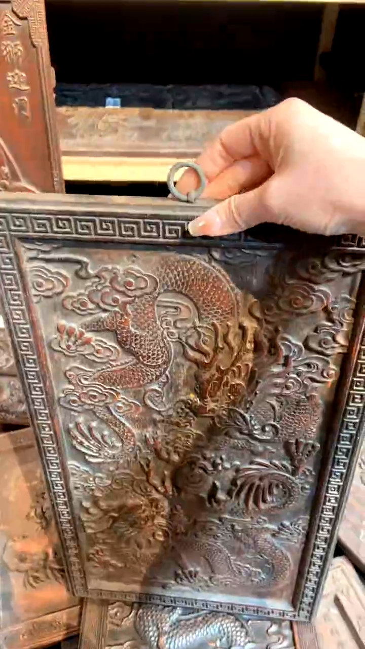 【闪购商品】木A紫檀雕刻一物一拍以直播间为准