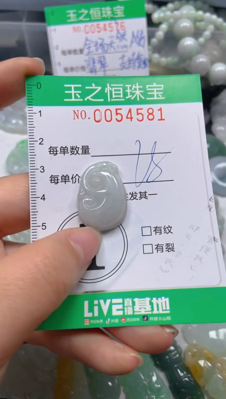 【闪购商品】翡翠未镶嵌颈饰闪购0054581