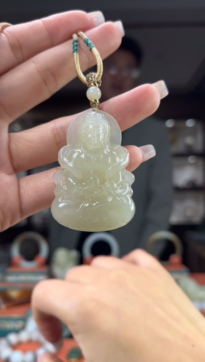 【闪购商品】和田玉颈饰未镶嵌佩佩