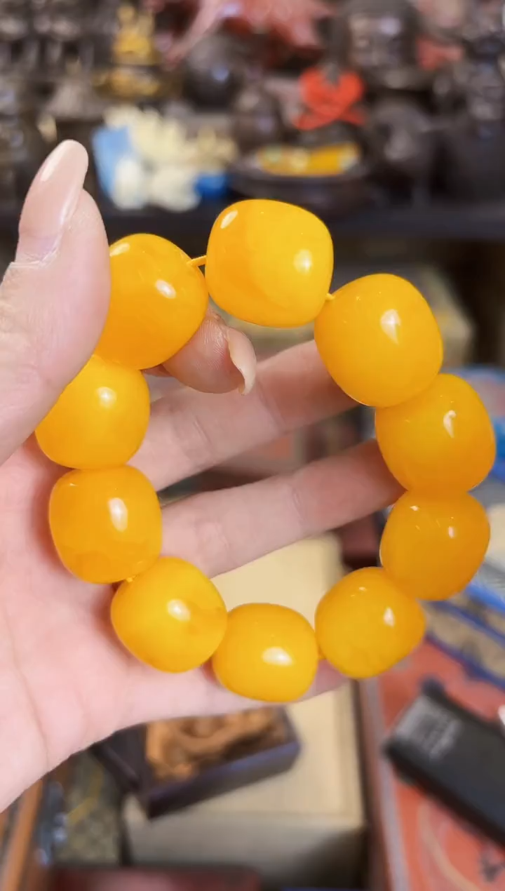 【闪购商品】蜜蜡手链未镶嵌【闪购商品闪购商品】