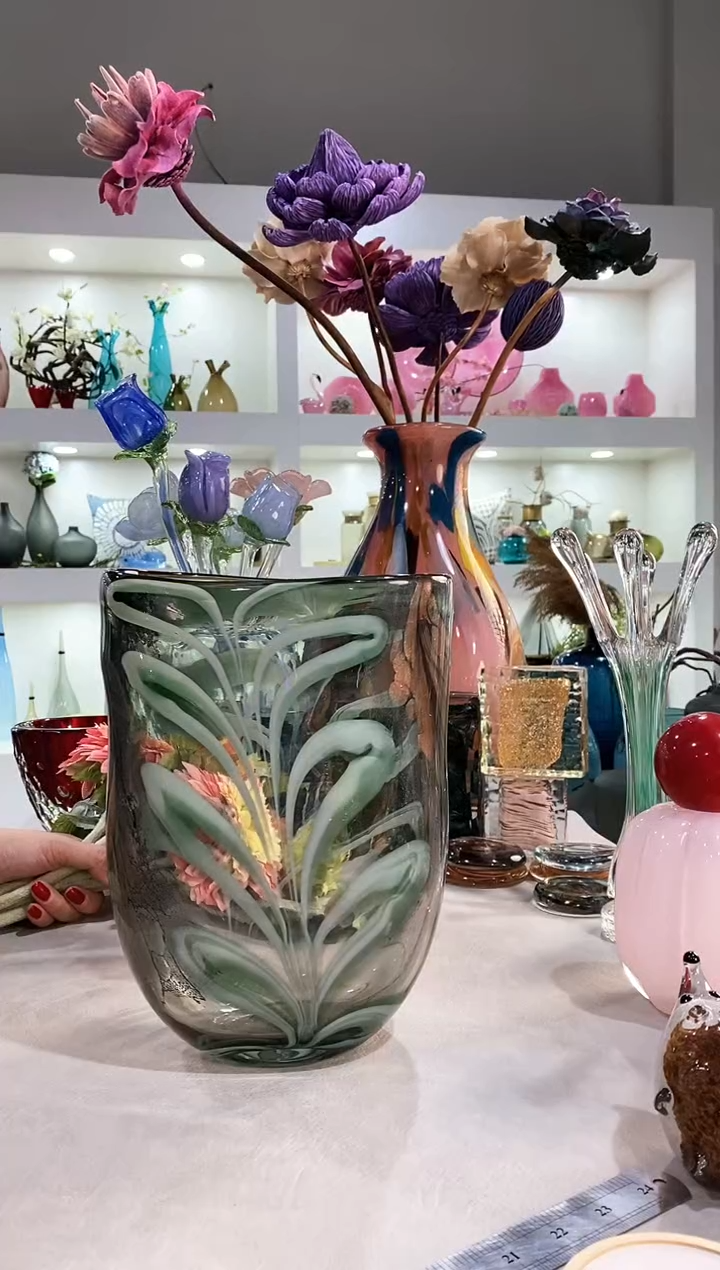 慕忆家手作琉璃花瓶