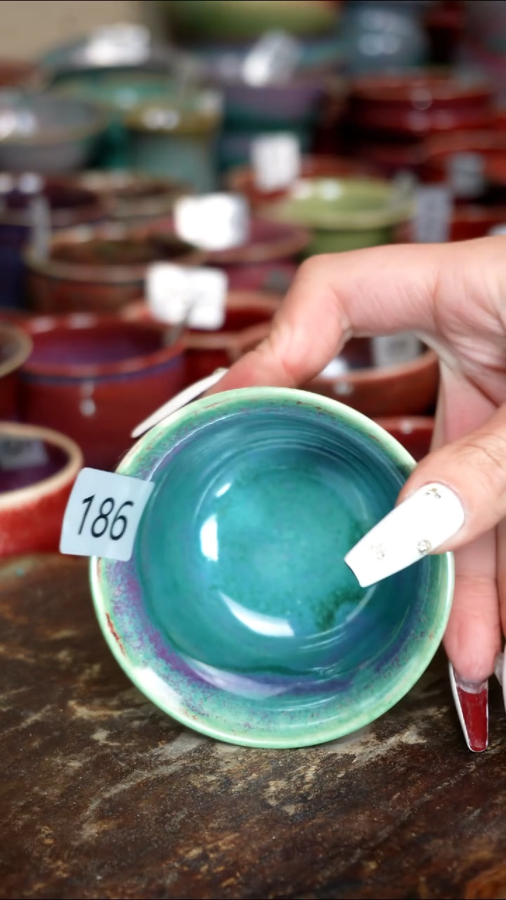 【闪购商品】摆件钧瓷手工茶器窑变