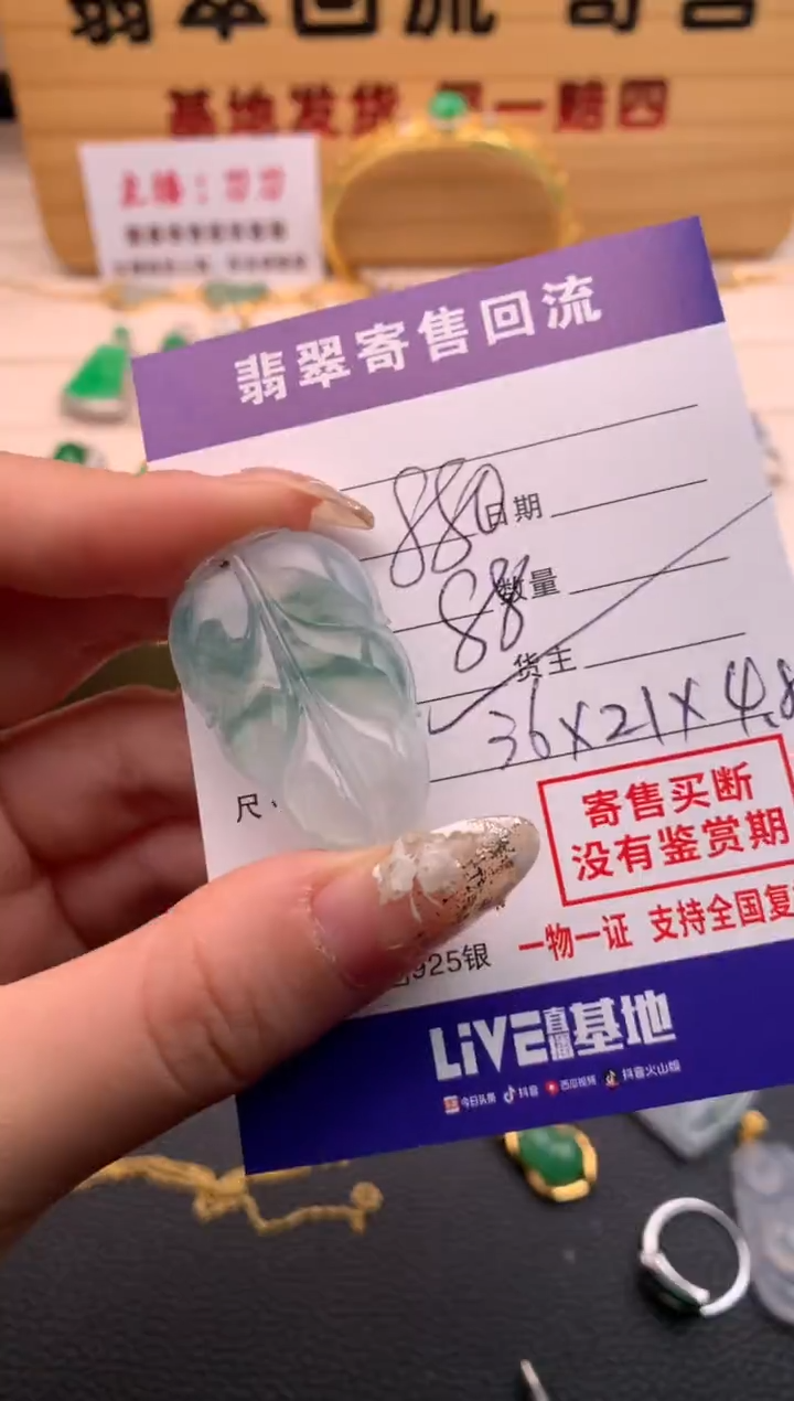 【闪购商品】翡翠颈饰未镶嵌21009816