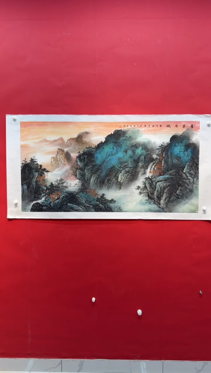 国画画家陆远华纯手绘原作