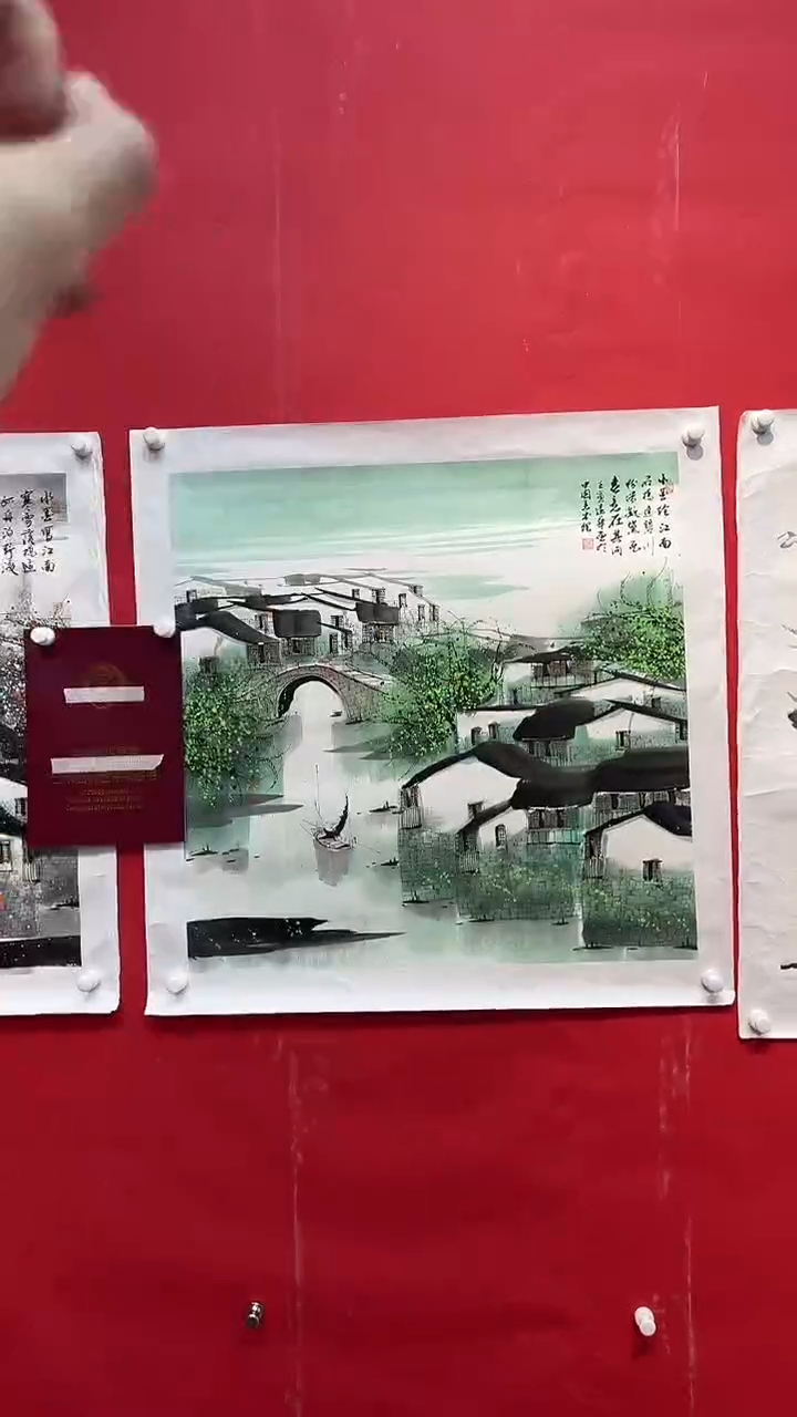 国画画家陆远华纯手绘原作