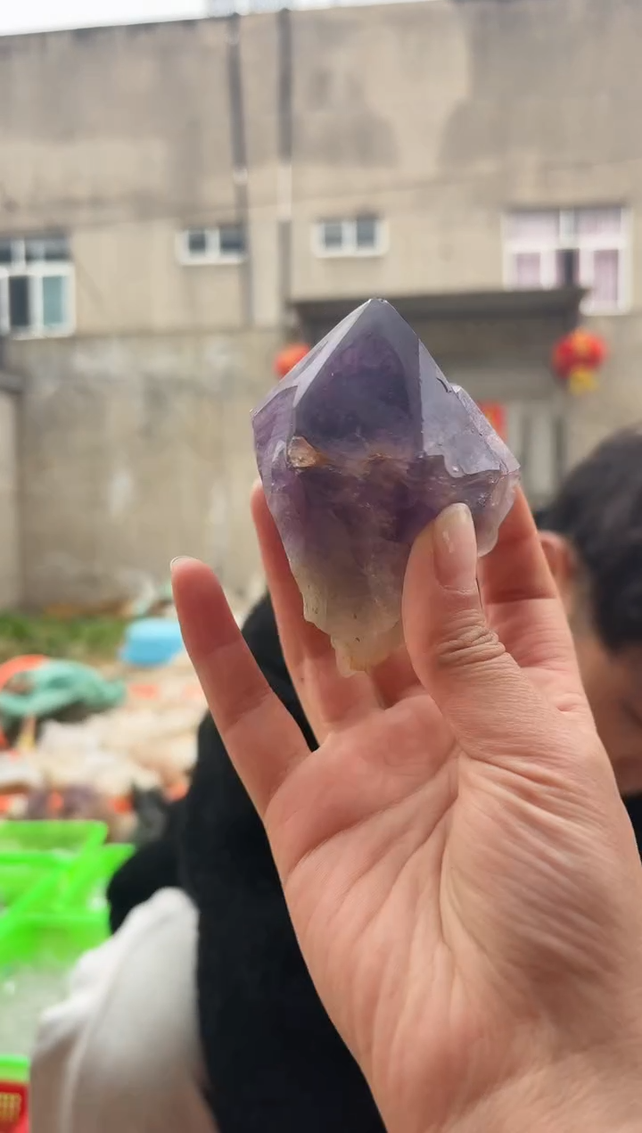 摆件未镶嵌水晶紫水晶 136