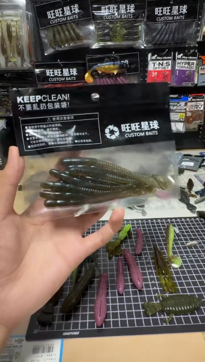 蓝棕色 桨尾，4英寸 一包12条
