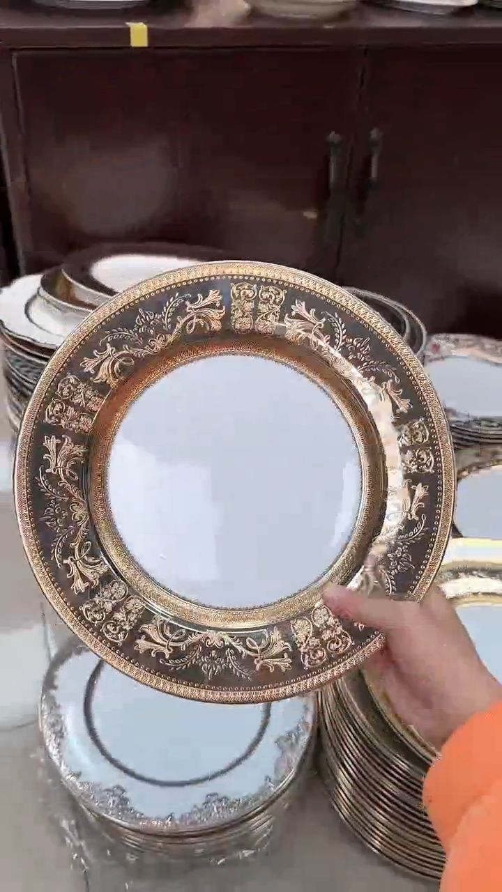 【闪购商品】瓷片10.5寸平盘瑕  福利价  福利价