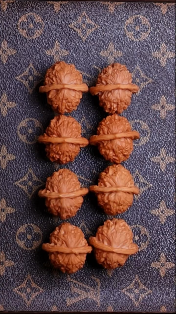 把件文玩核桃大红袍36尺左右福利