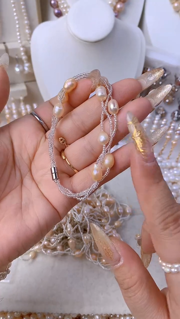 【闪购商品】淡水珍珠颈饰未镶嵌01