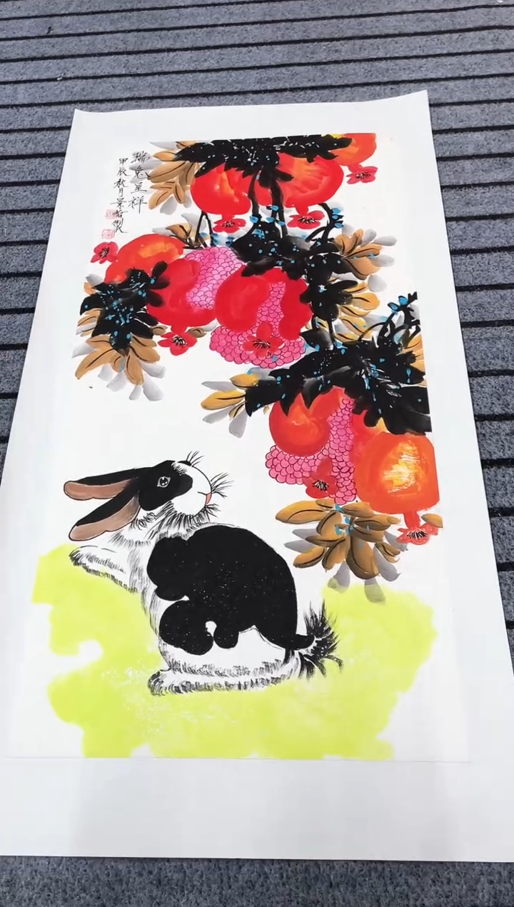 精品国画花鸟作品