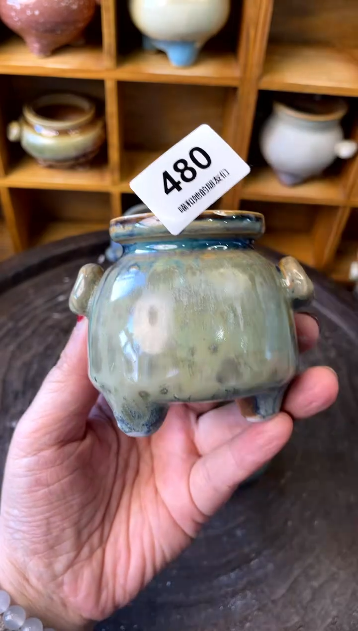 【闪购商品】陶480 内口4.5【多肉花盆多肉盆】