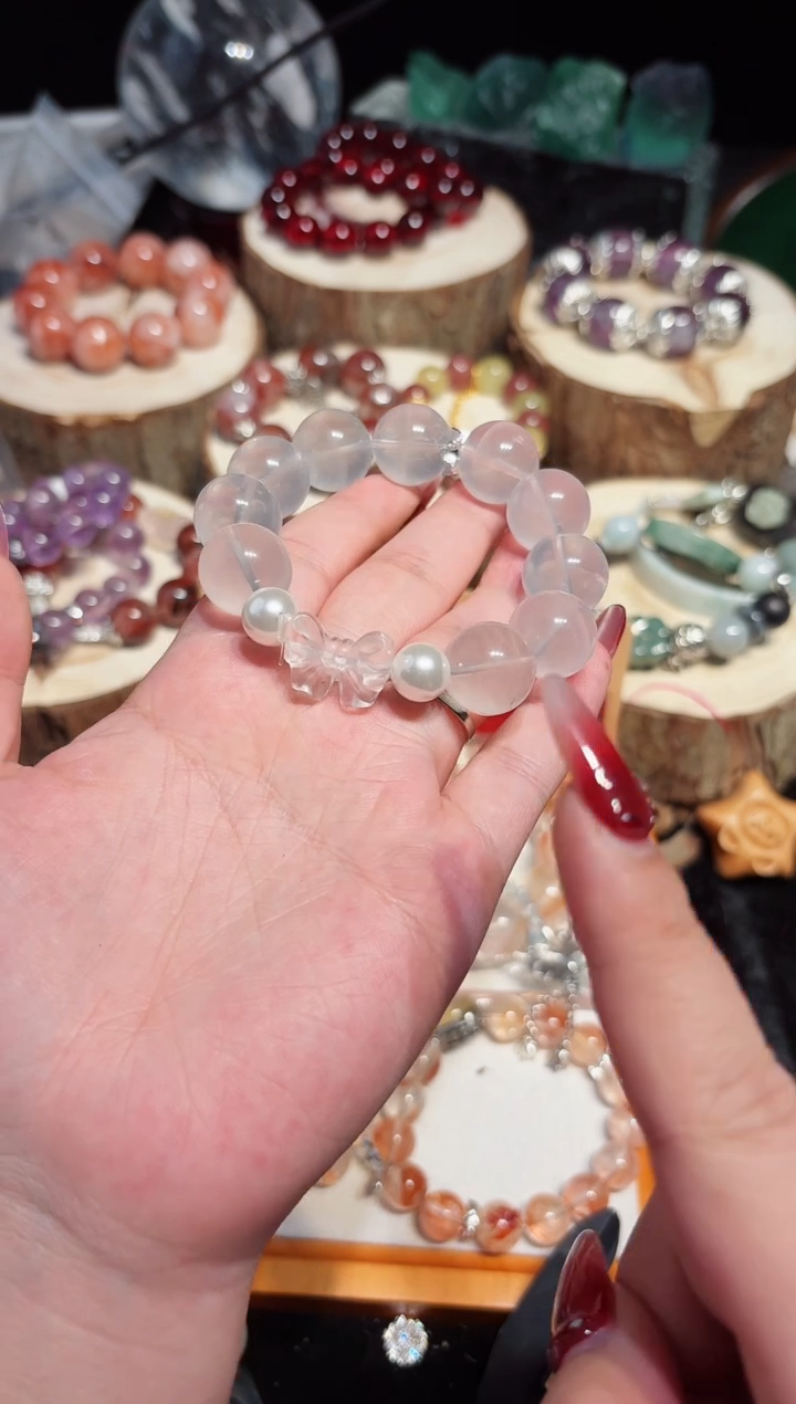 【闪购商品】水晶手链未镶嵌【西西水晶】颗颗精选 完美主义者慎入