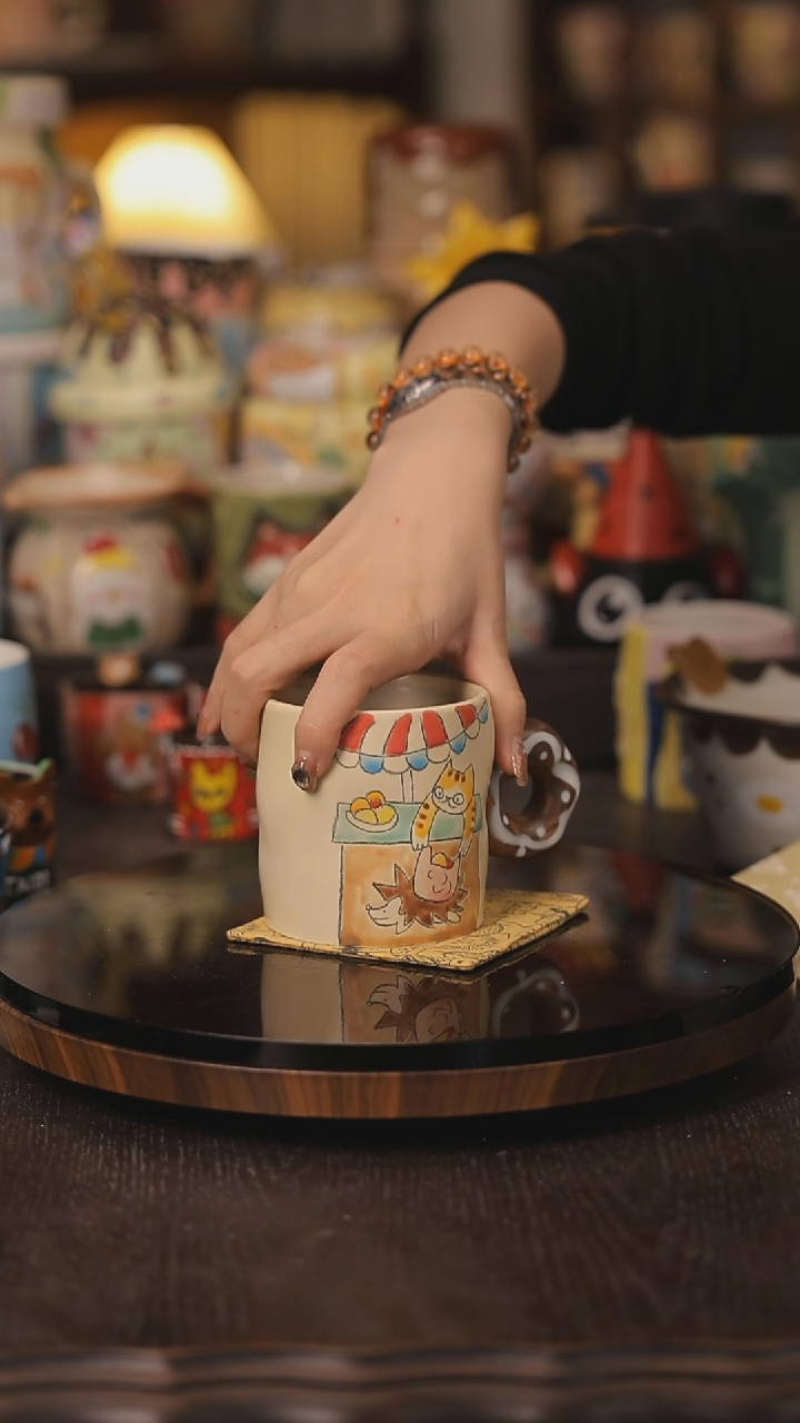 景德镇釉下彩绘设计师款式陶瓷