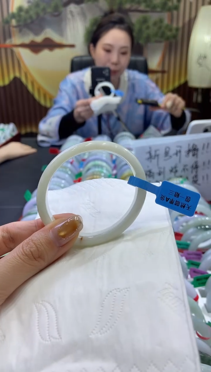未镶嵌手镯翡翠0006618