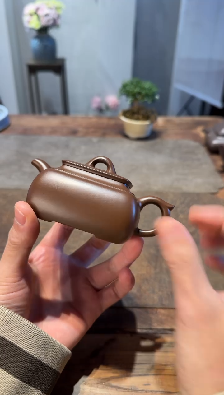 茶壶紫砂忧****茶长四方 紫砂壶