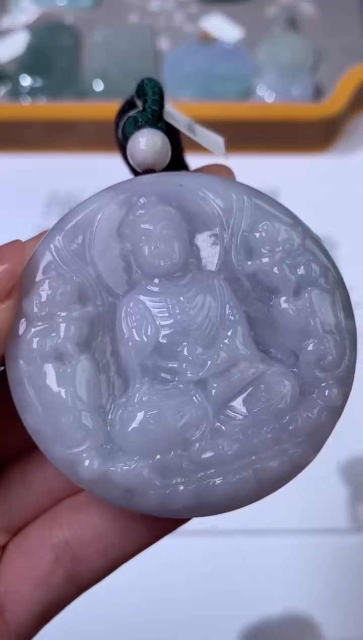 未镶嵌挂件翡翠309902   多人