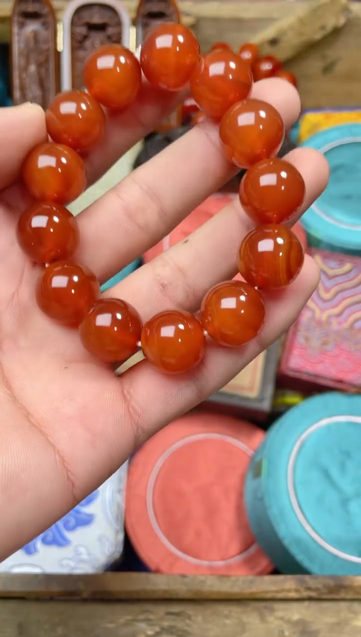 【闪购商品】玛瑙/玉髓手链合金点击链接下单即可