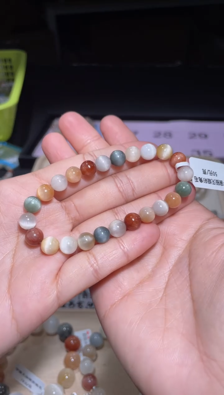 【闪购商品】水晶手链未镶嵌26号多样性发货一L 7+